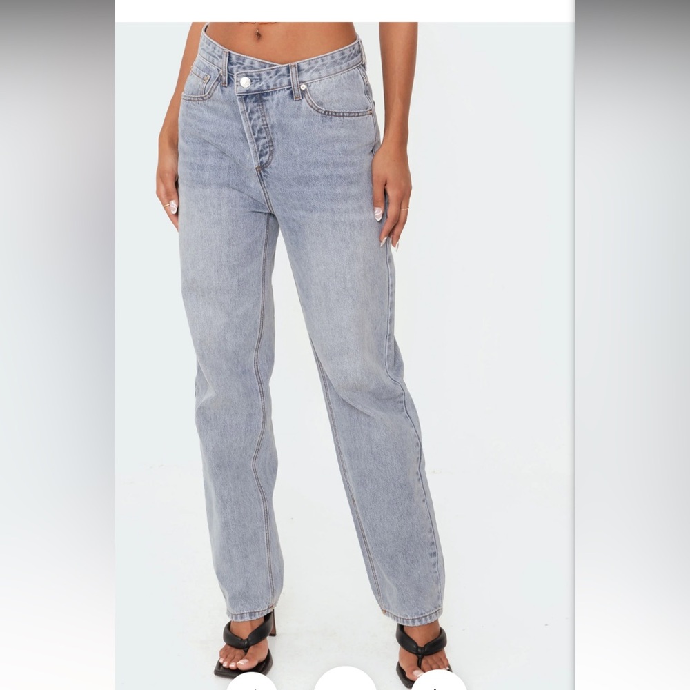Edikted Boyfriend Jeans - Picture 2 of 8